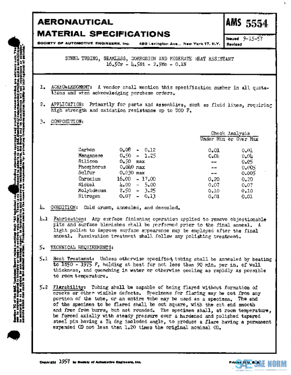 SAE AMS5554 PDF SAE AMS5554 PDF