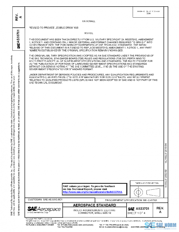 SAE AS33701A PDF