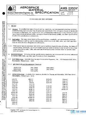 SAE AMS2350Z PDF