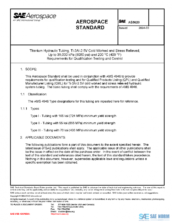 SAE AS5620 PDF SAE AS5620 PDF