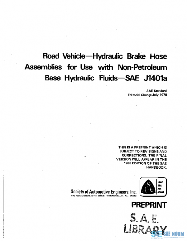 SAE J1401A_197807 PDF