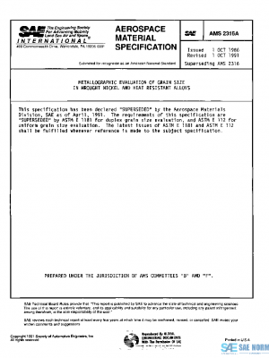 SAE AMS2316A PDF