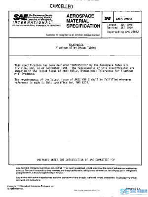 SAE AMS2203K PDF