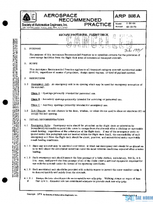 SAE ARP808A PDF