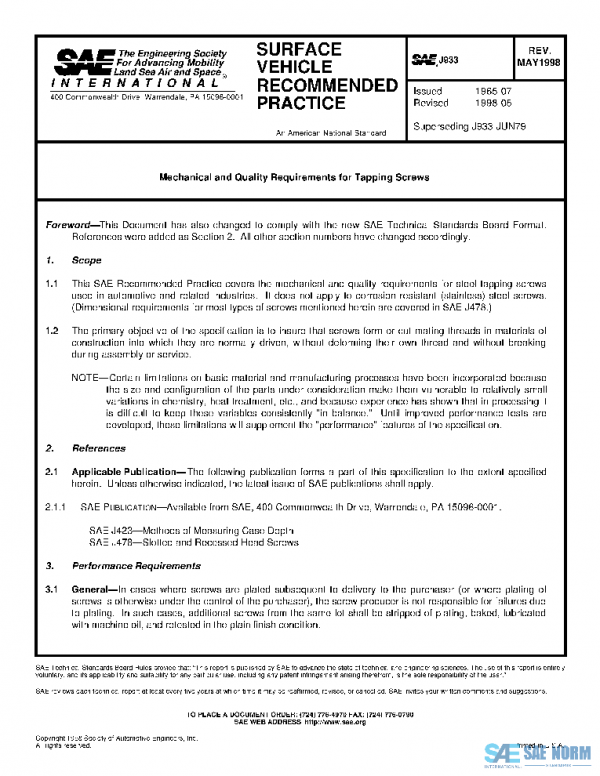 SAE J933_199805 PDF
