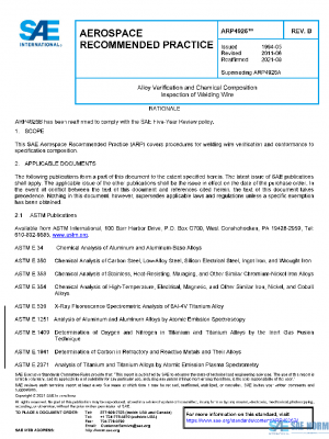 SAE ARP4926B PDF