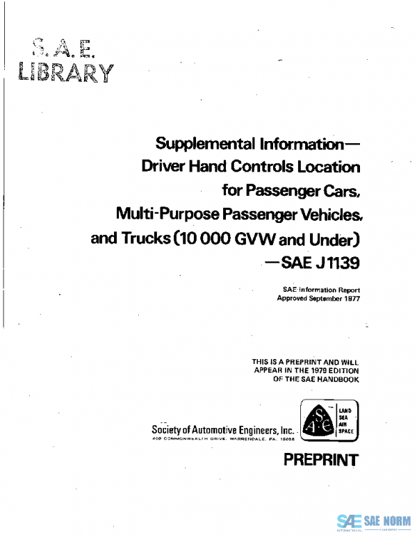 SAE J1139_197709 PDF