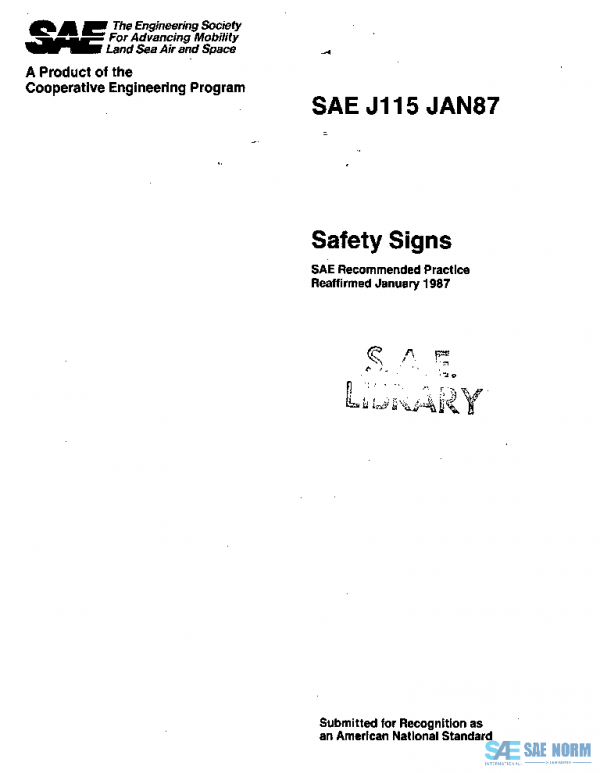 SAE J115_198701 PDF