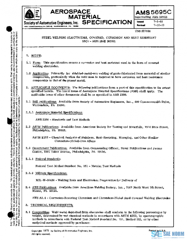 SAE AMS5695C PDF