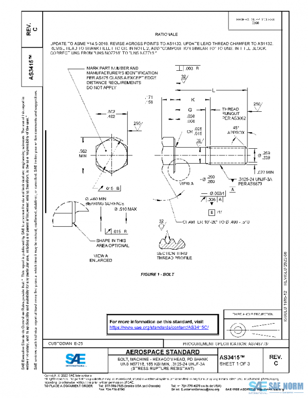SAE AS3415C PDF
