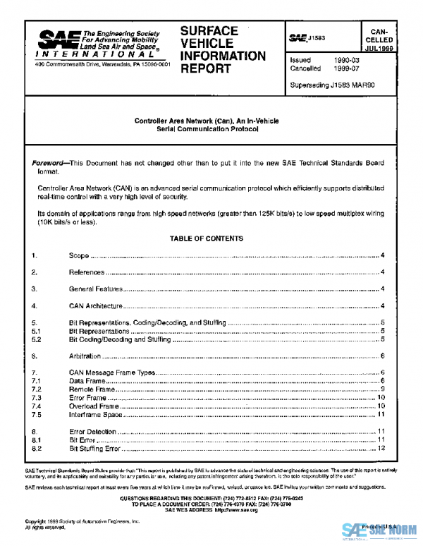 SAE J1583_199907 PDF SAE J1583_199907 PDF