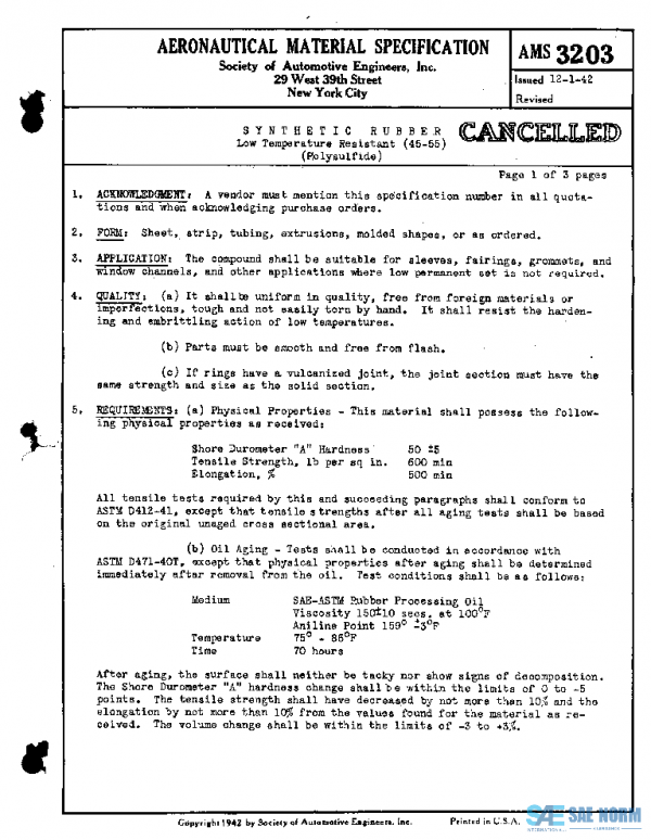 SAE AMS3203 PDF SAE AMS3203 PDF
