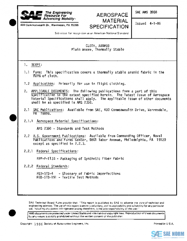 SAE AMS3908 PDF