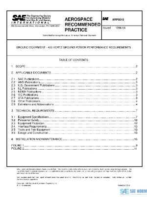 SAE ARP5015 PDF