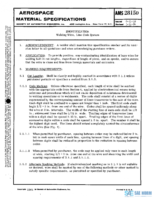 SAE AMS2815D PDF