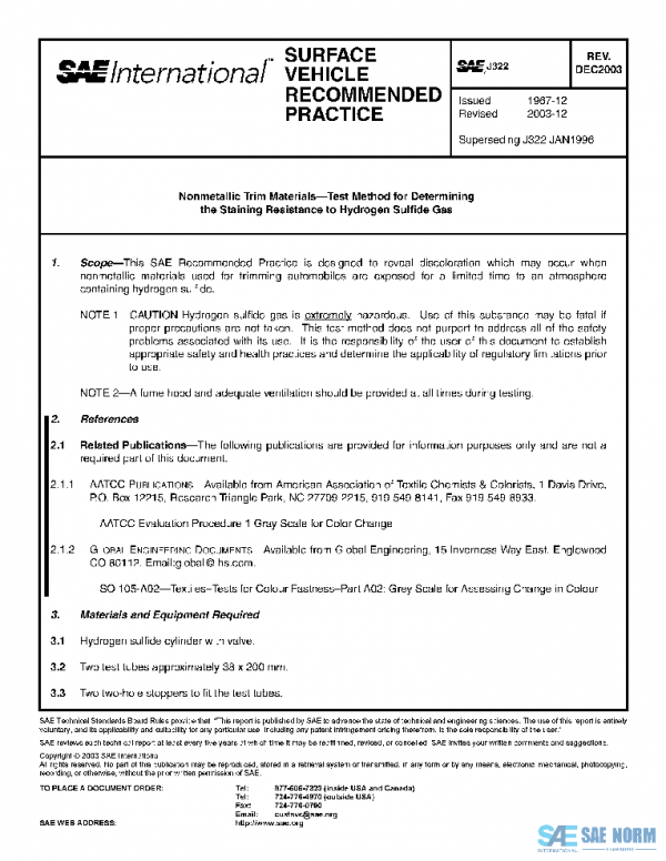 SAE J322_200312 PDF SAE J322_200312 PDF