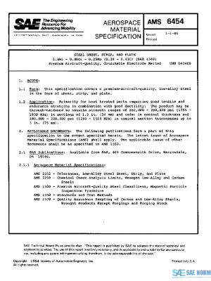 SAE AMS6454 PDF