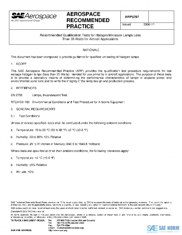 SAE ARP5297 PDF SAE ARP5297 PDF