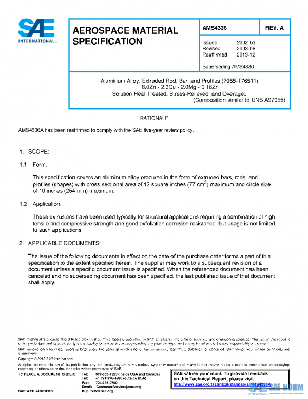 SAE AMS4336A PDF