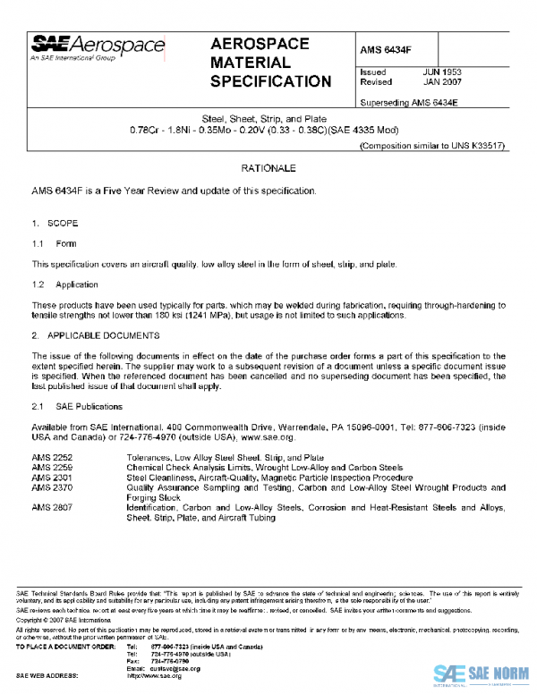 SAE AMS6434F PDF