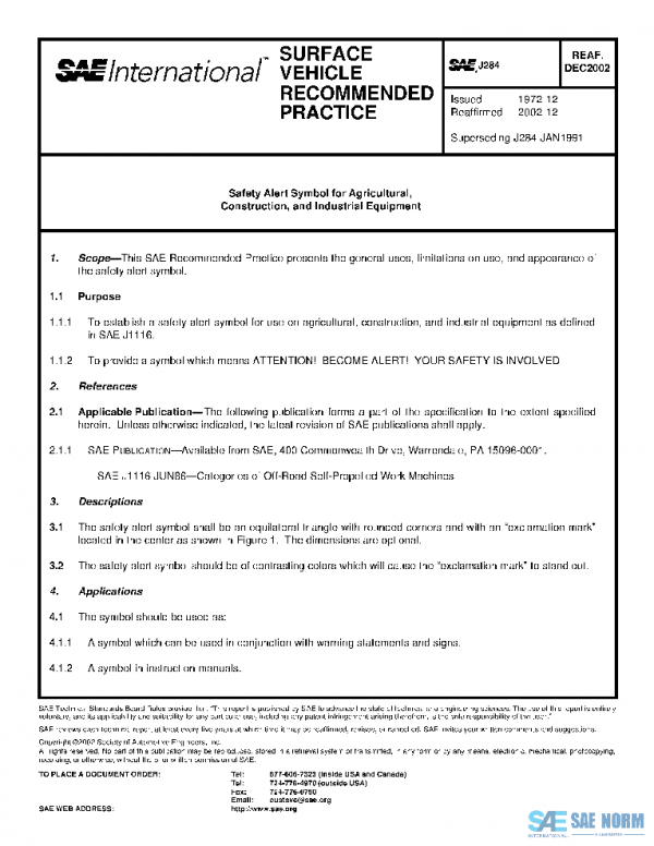 SAE J284_200212 PDF