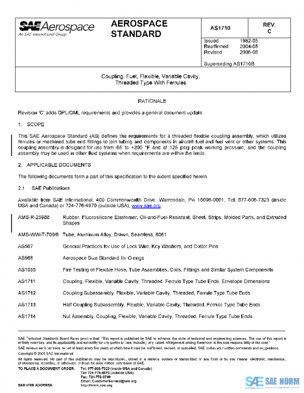 SAE AS1710C PDF
