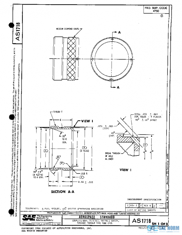 SAE AS1718A PDF