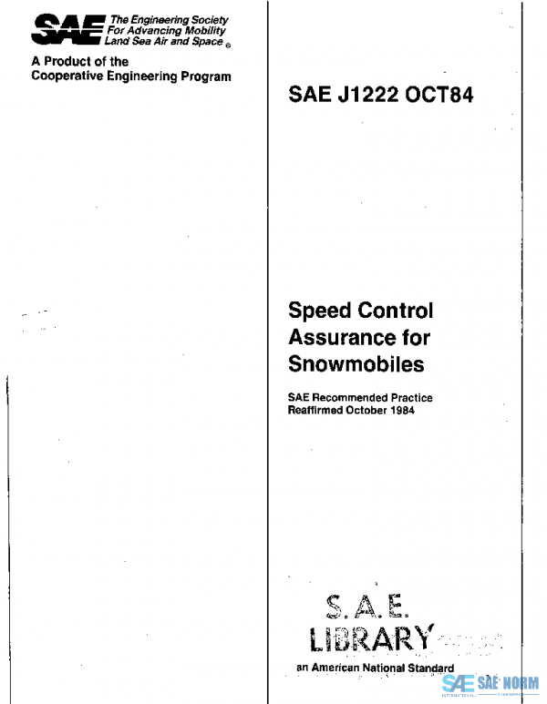 SAE J1222_198410 PDF SAE J1222_198410 PDF