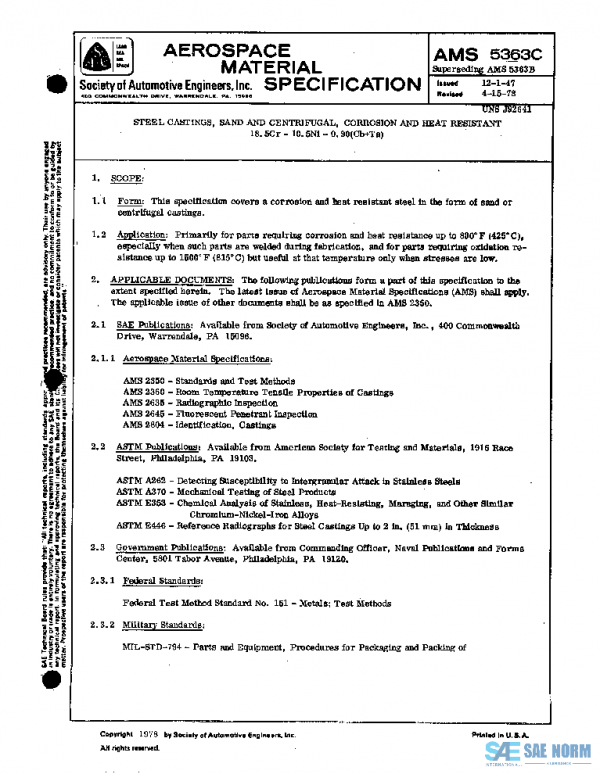 SAE AMS5363C PDF