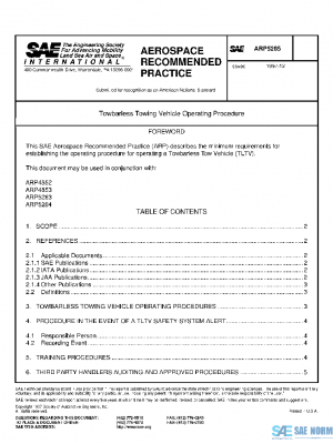 SAE ARP5285 PDF