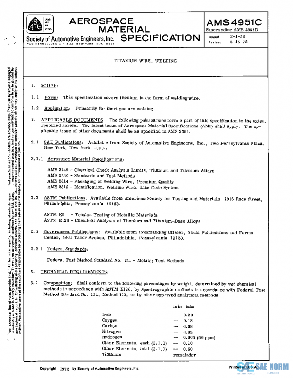 SAE AMS4951C PDF