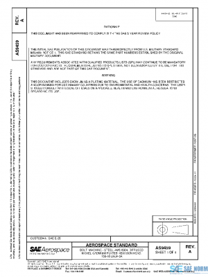 SAE AS9459A PDF