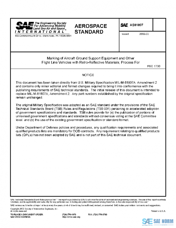 SAE AS81807 PDF