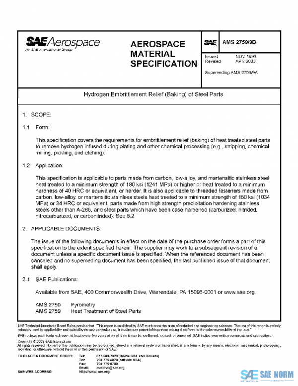 SAE AMS2759/9B PDF