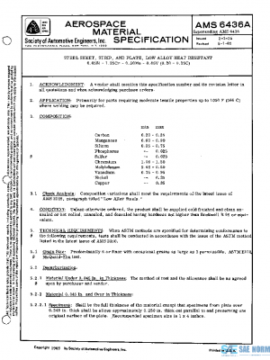 SAE AMS6436A PDF