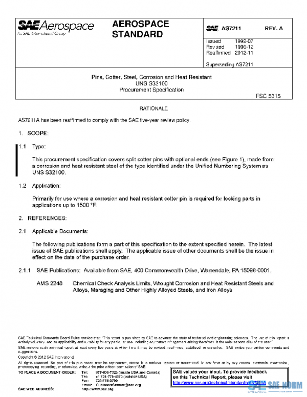 SAE AS7211A PDF
