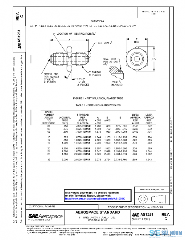 SAE AS1251C PDF