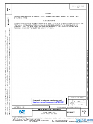 SAE AS3509C PDF