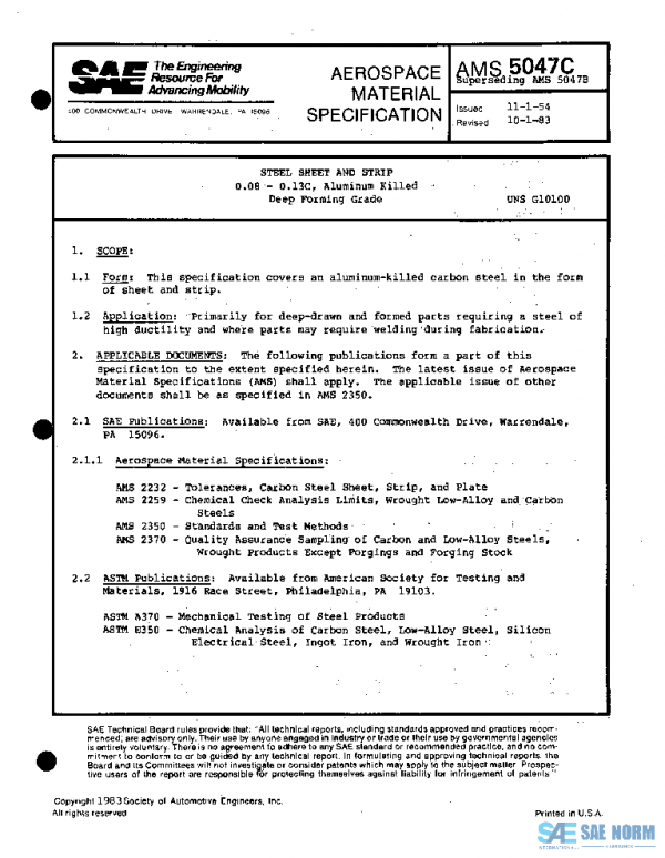 SAE AMS5047C PDF