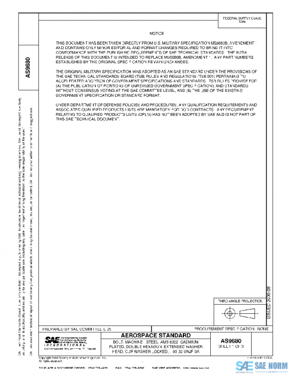 SAE AS9680 PDF