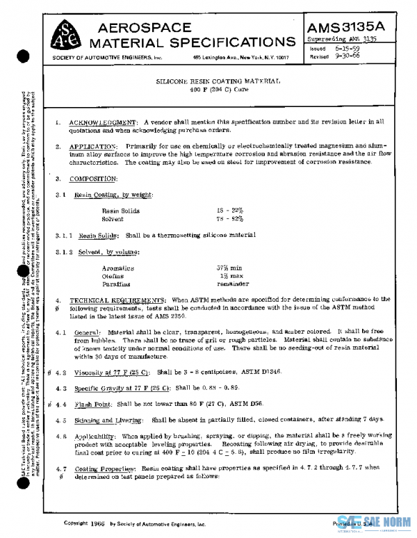 SAE AMS3135A PDF SAE AMS3135A PDF