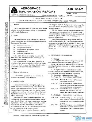 SAE AIR1047 PDF