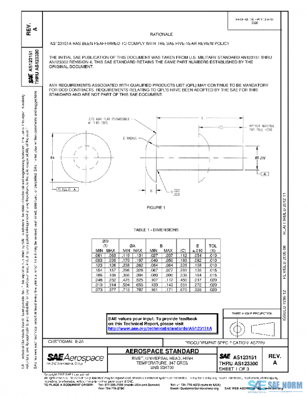 SAE AS123151A PDF