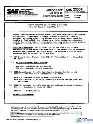 SAE AMS2300F PDF