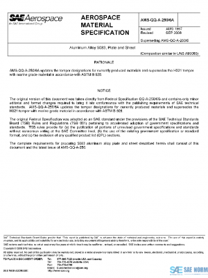 SAE AMSQQA250/6A PDF