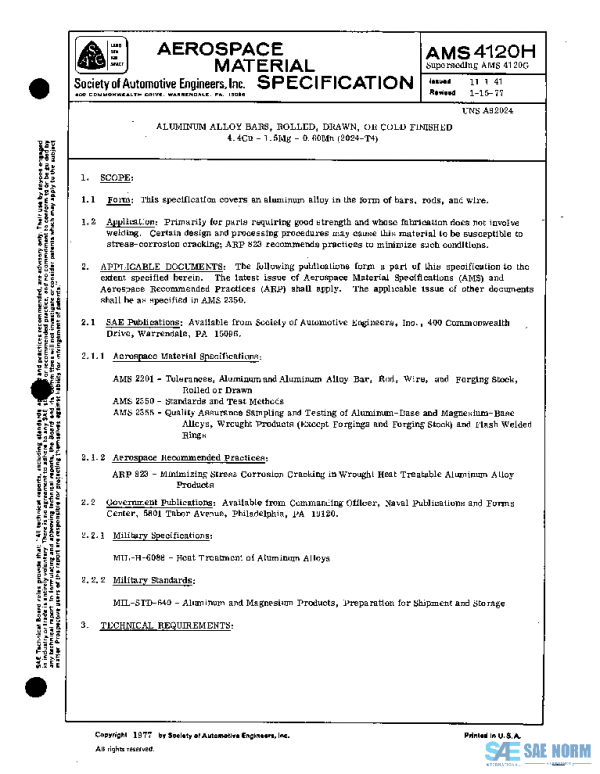 SAE AMS4120H PDF