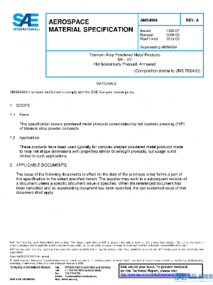 SAE AMS4994A PDF