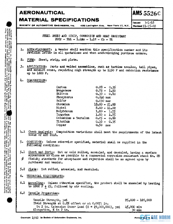 SAE AMS5526C PDF SAE AMS5526C PDF