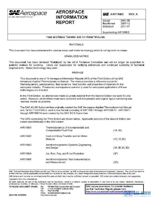 SAE AIR1168/2A PDF