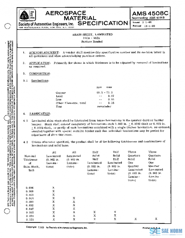 SAE AMS4508C PDF